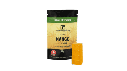 Twisted Sativa Jelly Bomb - 80mg THC - Mango