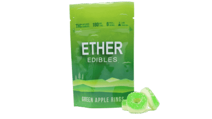 Ether Gummies - 180mg - Green Apple Rings