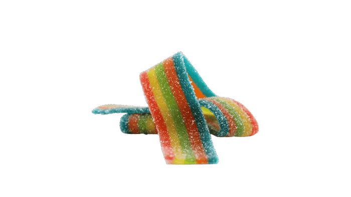 Ether Gummies - 180mg - Rainbow Sour Belts - Image 3