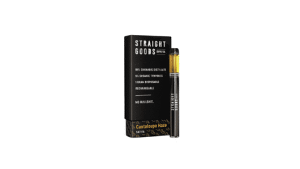 Straight Goods Supply Co. Distillate Disposable Pen - 1g - Cantaloupe Haze