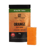 Twisted Sativa Jelly Bomb - 80mg THC - Orange