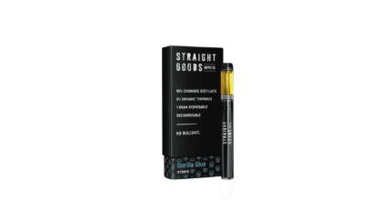 Straight Goods Supply Co. Distillate Disposable Pen - 1g - Gorilla Glue