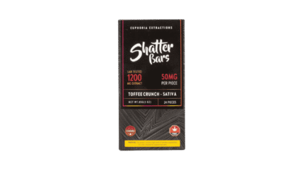 Euphoria Extractions ShatterBar Sativa  - 1200mg - Milk Chocolate