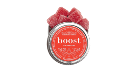 Boost Edibles - 150mg THC - Strawberry Gummies
