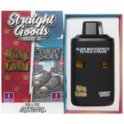Straight Goods Dual Chamber Vape - 3g + 3g - King Louis x Cement Shoes