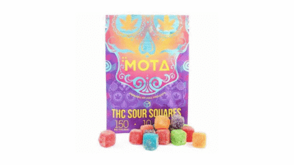 Mota Squares - 150mg THC - Sour