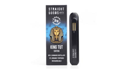 Straight Goods Supply Co. Distillate Disposable Pen - 2g - King Tut