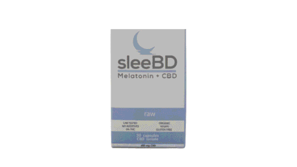 SleeBD CBD & Melatonin Capsules - 600mg - Raw