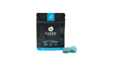 Faded Cannabis Co. Gummies - 180mg - Blue Raspberry
