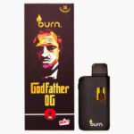 Burn Disposable Vapes - 3g - Godfather OG (Indica)
