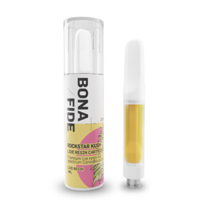 Bona Fide Live Resin Cartridge - 1g - Rockstar Kush
