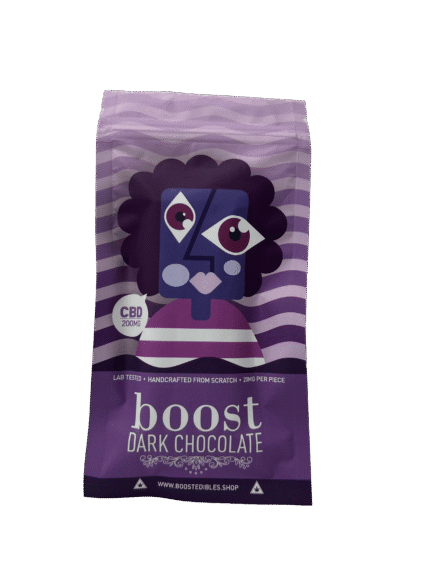 Boost CBD Edibles - 200mg - Dark Chocolate Bar