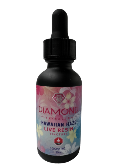Diamond Live Resin Tincture - 1000mg - Hawaiian Haze