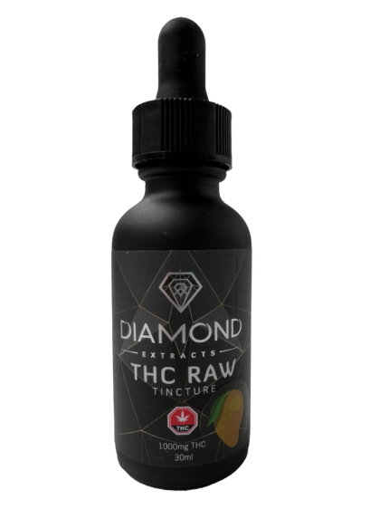 Diamond Concentrates THC Tincture - 1000mg - Mango