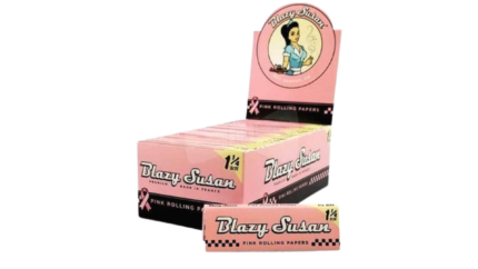 Blazy Susans Rolling Papers - 1 1/4 size - Pink