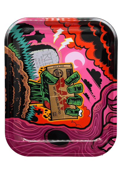 Raw - Graveyard Rolling Tray