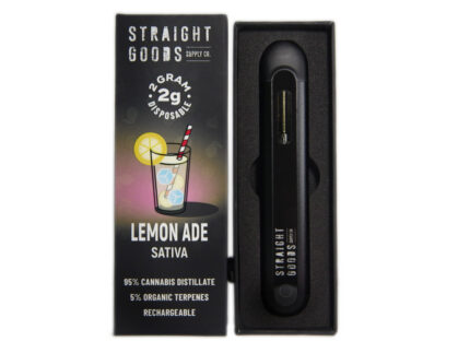 Straight Goods Supply Co. Distillate Disposable Pen - 2g -  Lemonade