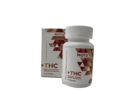 Mota THC Capsules - 50mg Pills -  30 pills