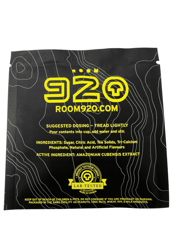 Room 920 Amazonian Cubensis Mushrooms - 1g - Iced Tea Drink Mix - Image 2