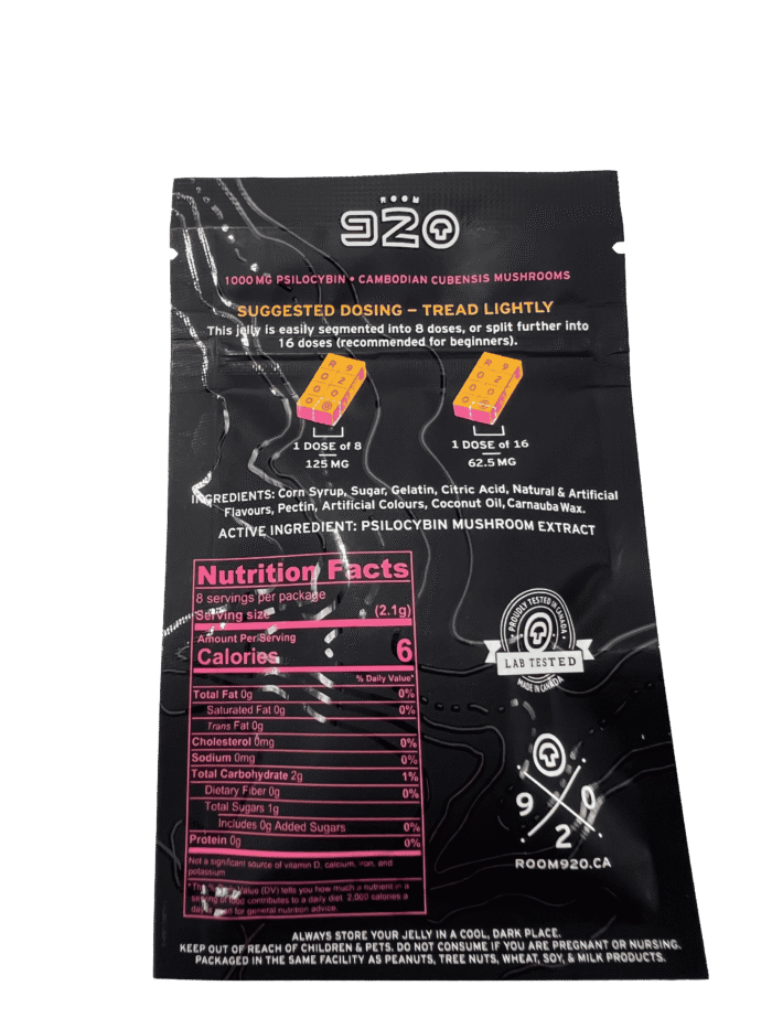 Room 920 Cambodian Cubensis Mushrooms - 1g - Cherry Jelly - Image 2