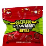 Sour Strawberry Bites - 600mg THC