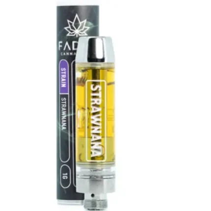 Faded Cannabis Co. Full Spectrum THC Vape Cartridge - 1ml- Strawnana