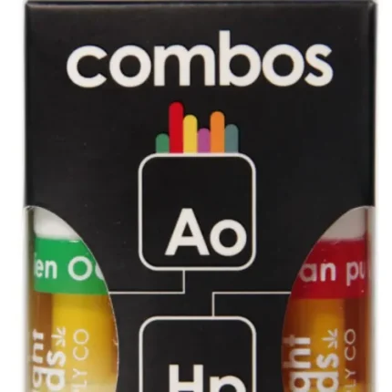 Straight Goods 2 In 1 Combos – 2 x 1 Gram Carts – Alien OG (HYBRID) x Hawaiian Punch (SATIVA) Cartridge