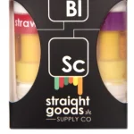 Straight Goods 2 In 1 Combos – 2 x 1 Gram Carts – BLUE LAVENDER (INDICA) x STRAWBERRY COUGH (SATIVA) Cartridges