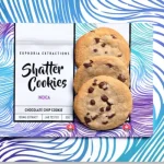 Euphoria Extractions  Shatter Cookies - 100mg THC Indica