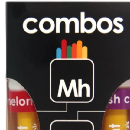 Straight Goods 2 In 1 Combos – 2 x 1 Gram Carts -  Melon Haze (SATIVA) x Kush Cake (INDICA)