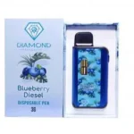 Diamond Concentrates Distillate Disposable Pen - 3g - Blueberry Diesel