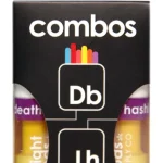 Straight Goods 2 In 1 Combos – 2 x 1 Gram Carts – Death Bubba (INDICA) x Lebanese Hashish (INDICA) Cartridge