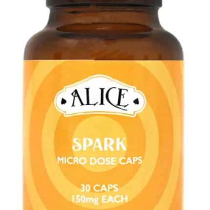 Alice Micro-Dose Capsules Magic Mushroom Capsules – Spark 150mg