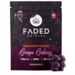 Faded Cannabis Co. Mega Dosed Astros – 480mg - Grape Galaxy