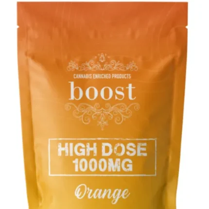 Boost High Dose Gummies - 1000mg THC - Orange