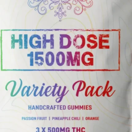 Boost High Dose Gummies - 1500mg THC - Variety Pack