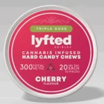 Lyfted Edibles Hard Candy Chews - 300mg THC - 20 x 15mg THC
