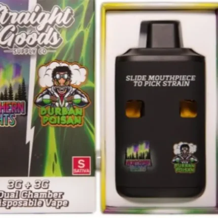 Straight Goods Dual Chamber Vape – 3g + 3g - Assorted Strains