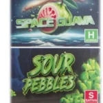 Straight Goods Triple Chamber Vape – 3g + 3g + 3g – Blueberry Cookies x Space Guava x Sour Pebbles – 9 Gram THC