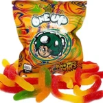 One Up THC Gummies - 600mg - Sour Brite Crawlers -