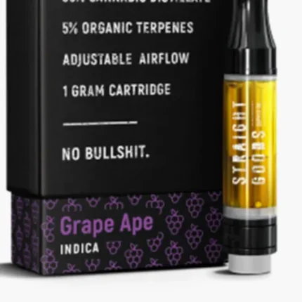 Straight Goods Supply Co. Distillate Disposable Pen - 1g - Grape Ape