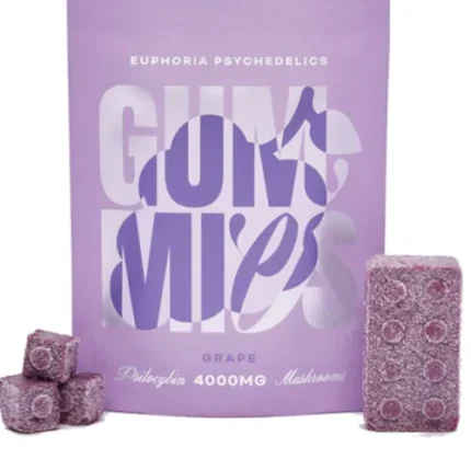 Euphoria Psychedelics Gummy 4000mg Psilocybin - Grape