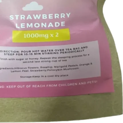 Euphoria Psychedelics Drink Mix 2 x 1000mg Psilocybin - Strawberry Lemonade