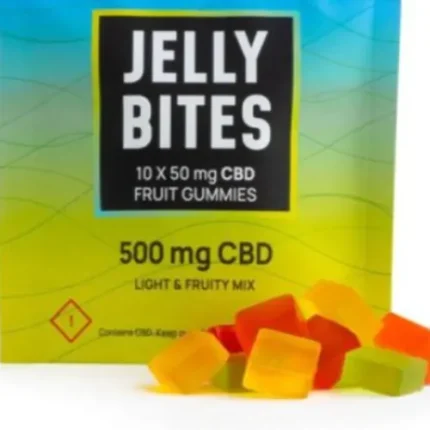 Twisted Extracts Jelly Bites CBD Extra Strength - 500mg CBD – Light And Fruity Mix
