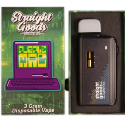 Straight Goods Disposable Vape Pen - 3g - Purple Mac