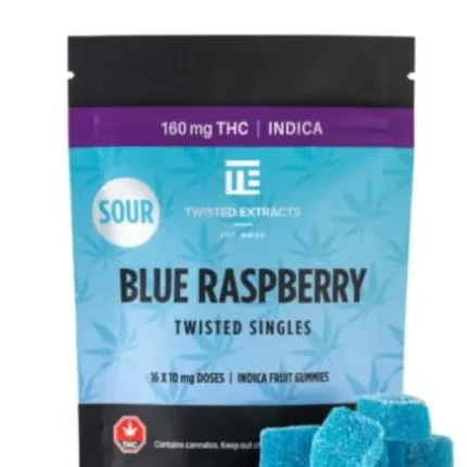 Twisted Singles - 160mg THC - Sour Edibles - 16x 10mg THC