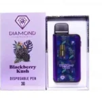 Diamond Concentrates Distillate Disposable Pen - 3g - Blackberry Kush