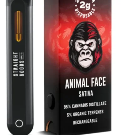 Straight Goods Supply Co. Distillate Disposable Pen - 2g -  Animal Face