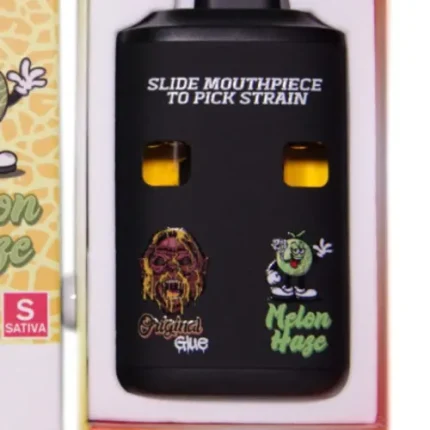 Straight Goods Dual Chamber Vape – 3g + 3g - Original Glue × Melon Haze - 6 Gram THC