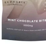 Euphoria Psychedelics – 1000mg - Mint Chocolate Bites